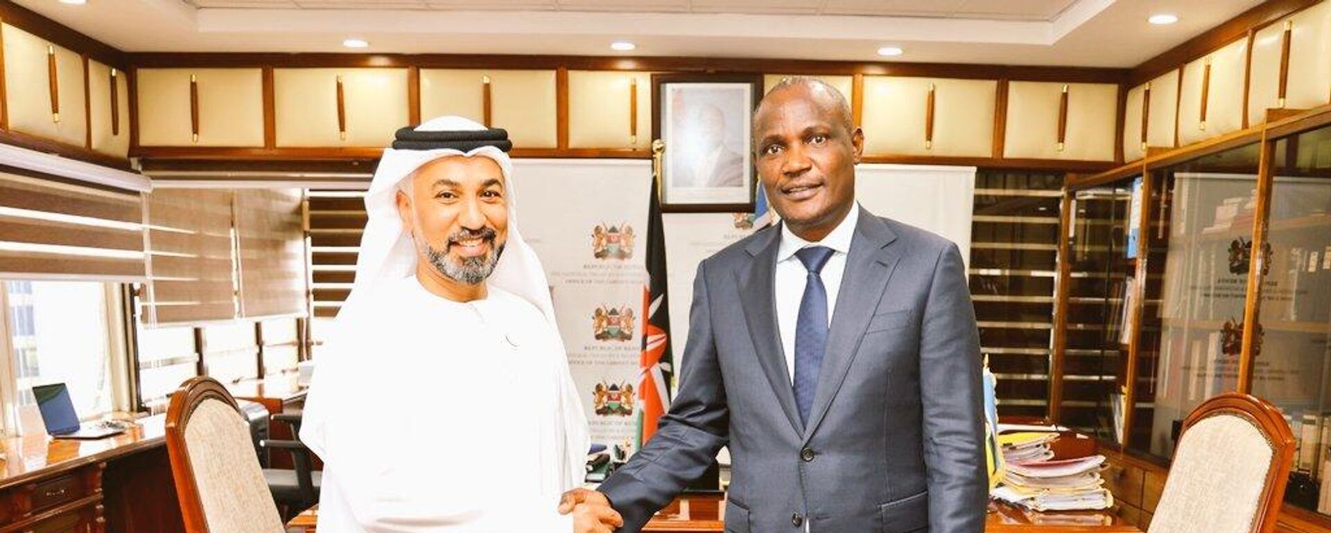 Kenya's Finance Minister Mbadi met with the ambassador of the UAE to Kenya Dr. Salim Mohamed Al-Naqbi - Sputnik Africa, 1920, 17.10.2024