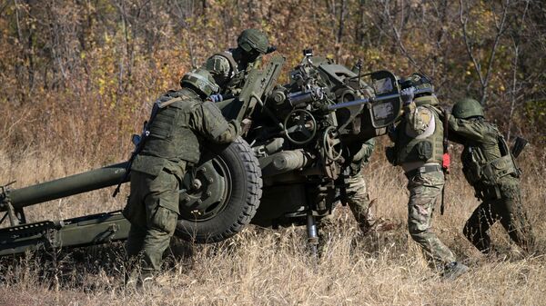 Soldiers of the Russian Armed Forces undergo combat training in Russia's Special Operation zone - Sputnik Africa