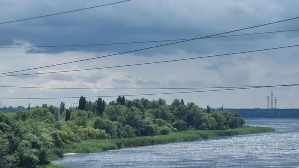 The Dnieper River in the Kherson region. - Sputnik Africa