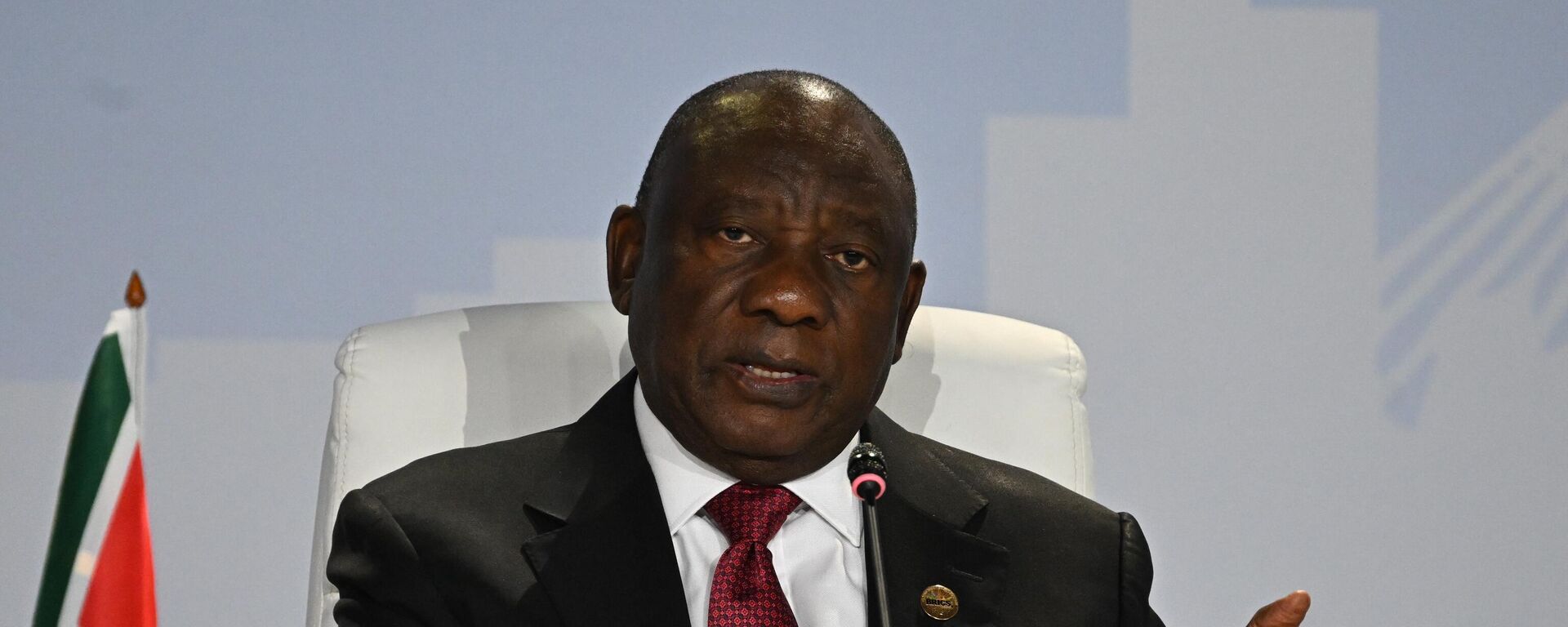 Cyril Ramaphosa à Kazan lors du sommet des BRICS - Sputnik Africa, 1920, 09.12.2024