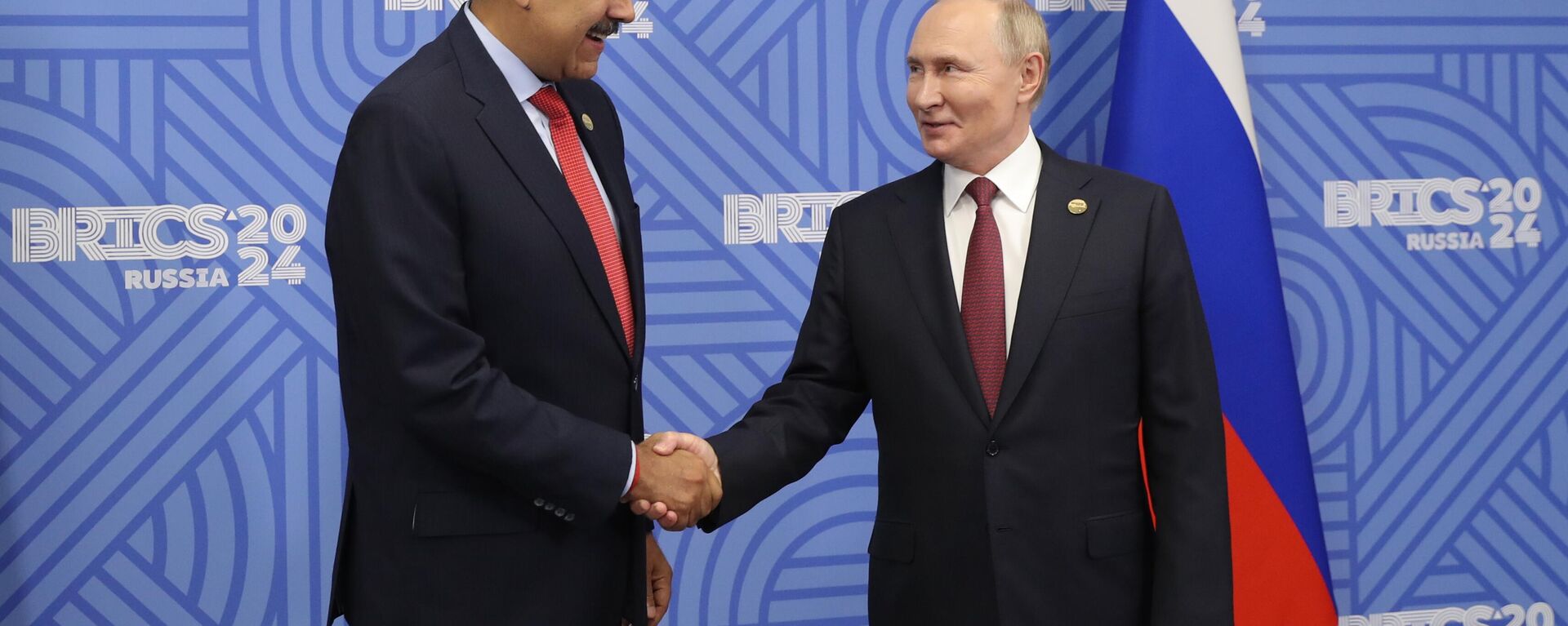 Russian President Vladimir Putin and Venezuelan President Nicolas Maduro during their meeting on the sidelines of the 16th BRICS summit in Kazan. October 23, 2024 - Sputnik Africa, 1920, 23.10.2024