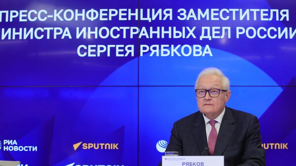 Deputy Minister of Foreign Affairs of the Russian Federation, Russia's Sherpa in BRICS Sergey Ryabkov participates in a press conference dedicated to the results of the XVI BRICS summit, at the International Multimedia Press Center of the Rossiya Segodnya media group, Sputnik’s parent company. - Sputnik Africa