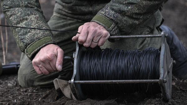 Work of the RF Armed Forces signalmen in the Zaporizhzhya direction - Sputnik Africa