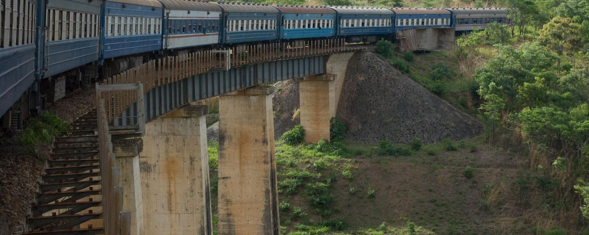 The Tazara railway line, between Zambia and Tanzania - Sputnik Africa, 1920, 31.10.2024