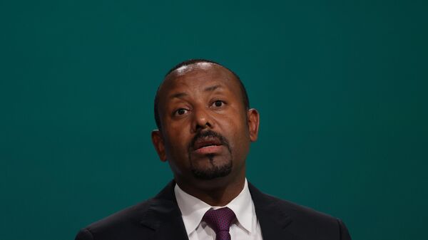 Abiy Ahmed Ali, Prime Minister of Ethiopia, speaks during day one of the high-level segment of the UNFCCC COP28 Climate Conference at Expo City Dubai on December 1, 2023 in Dubai, United Arab Emirates. - Sputnik Africa