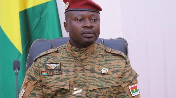 Lieutenant-Colonel Paul Henri Sandaogo Damiba, ex-Président du Burkina Faso - Sputnik Afrique