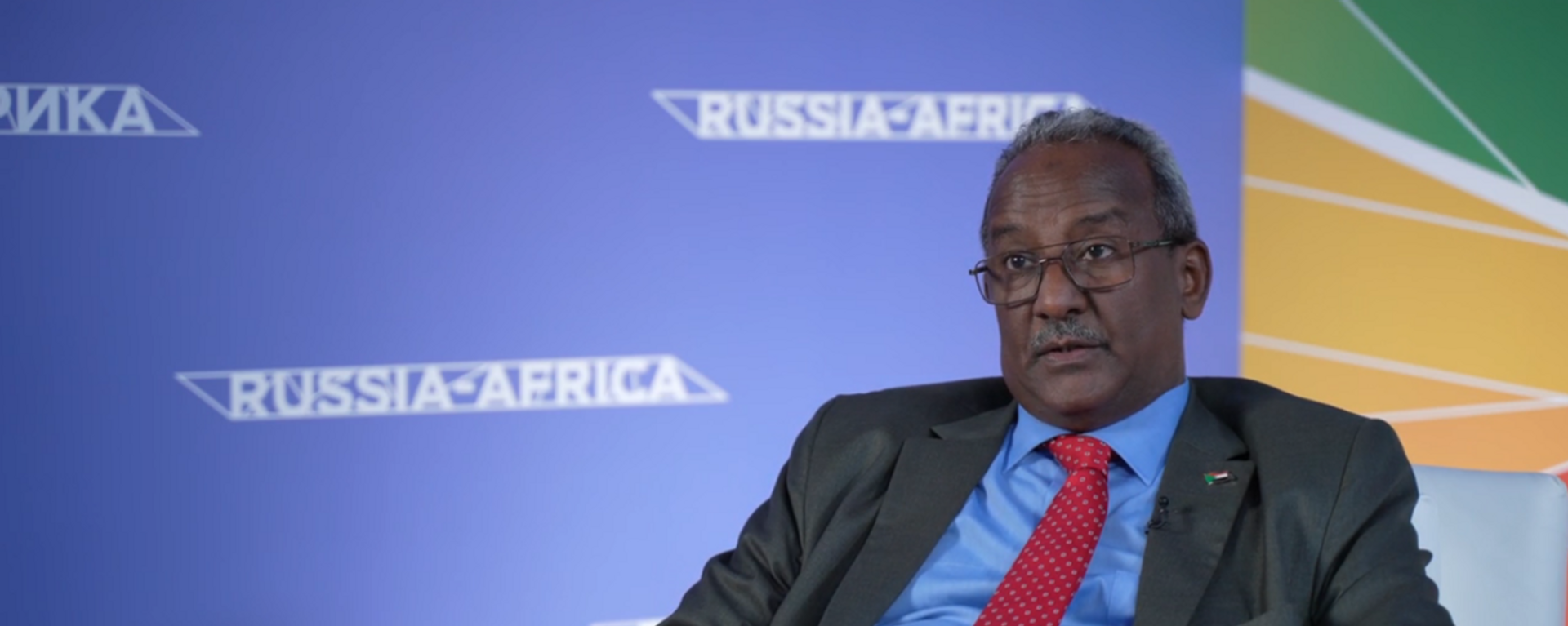 Sudan's Deputy Foreign Minister Hussein Al-Amin Al-Fadil Al-Haj during an interview with Sputnik Africa given on the sidelines of the first Russia-Africa ministerial conference in Sochi. - Sputnik Africa, 1920, 11.11.2024