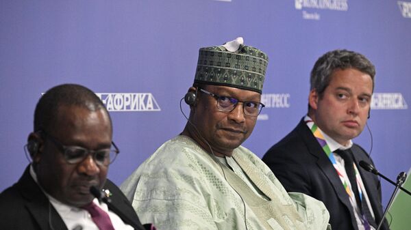 Niger's Mines Minister Ousmane Abarchi - Sputnik Africa