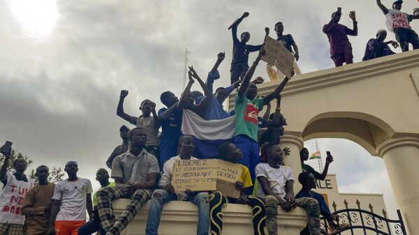 Protests in Niger against Western troops - Sputnik Africa