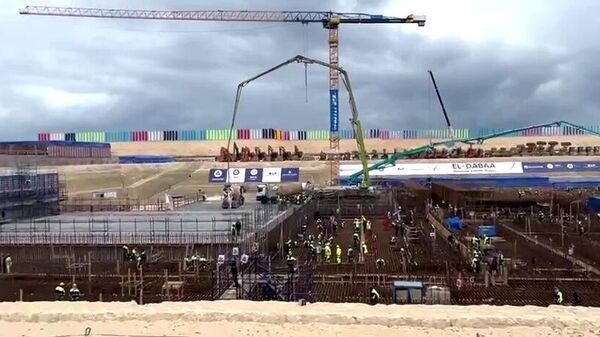 Le chantier d'El-Dabaa, première centrale nucléaire égyptienne, est en avance sur le calendrier