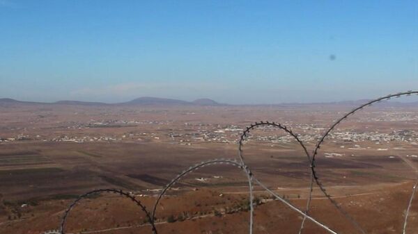 Sputnik visits observation posts of the Russian Armed Forces deployed along the UN buffer zone between Syria and Israel - Sputnik Africa