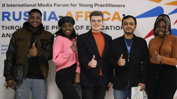 II International Media Forum for Young Russian - African Practitioners - Sputnik Africa