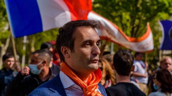 Florian Philippot, président du parti Les Patriotes - Sputnik Afrique