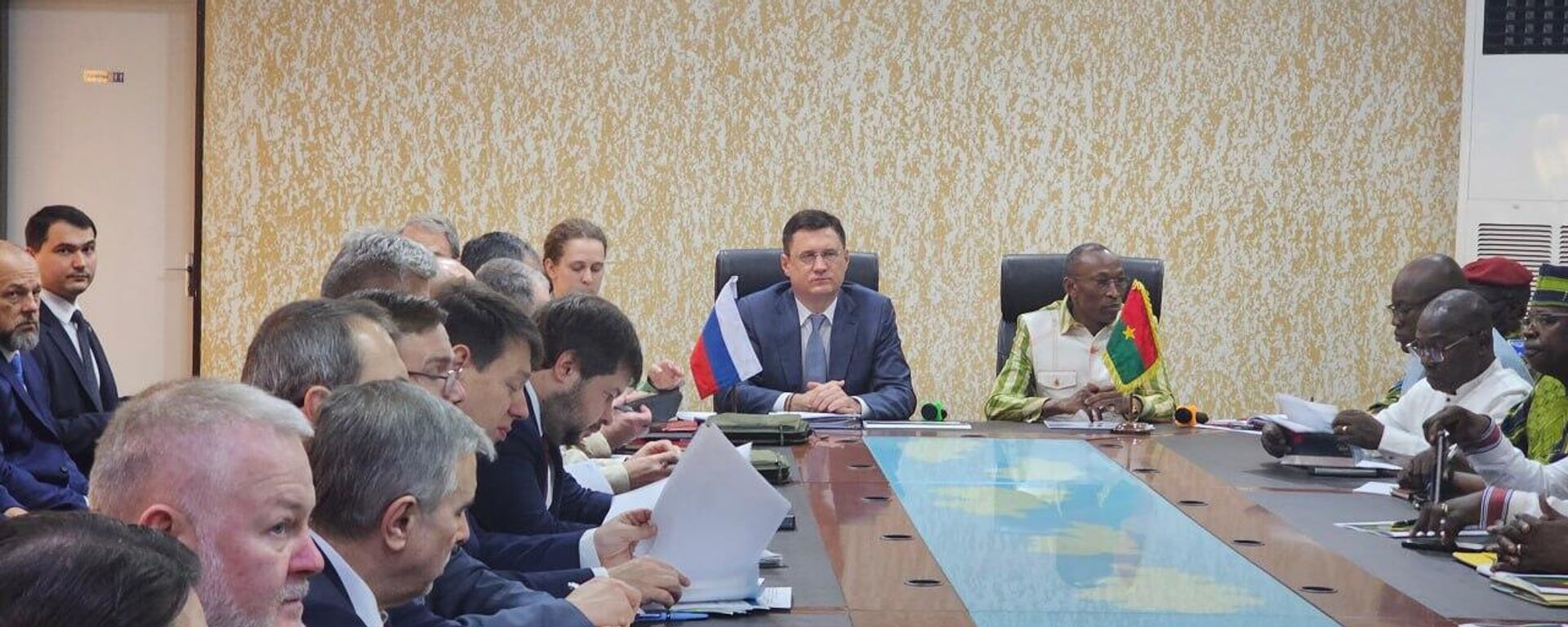 Russian Deputy Prime Minister Alexander Novak visits Burkina Faso - Sputnik Africa, 1920, 30.11.2024