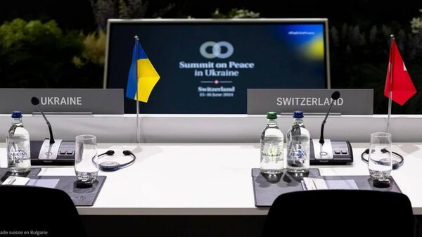 Séance plénière de la Conférence sur la paix en Ukraine - Sputnik Afrique