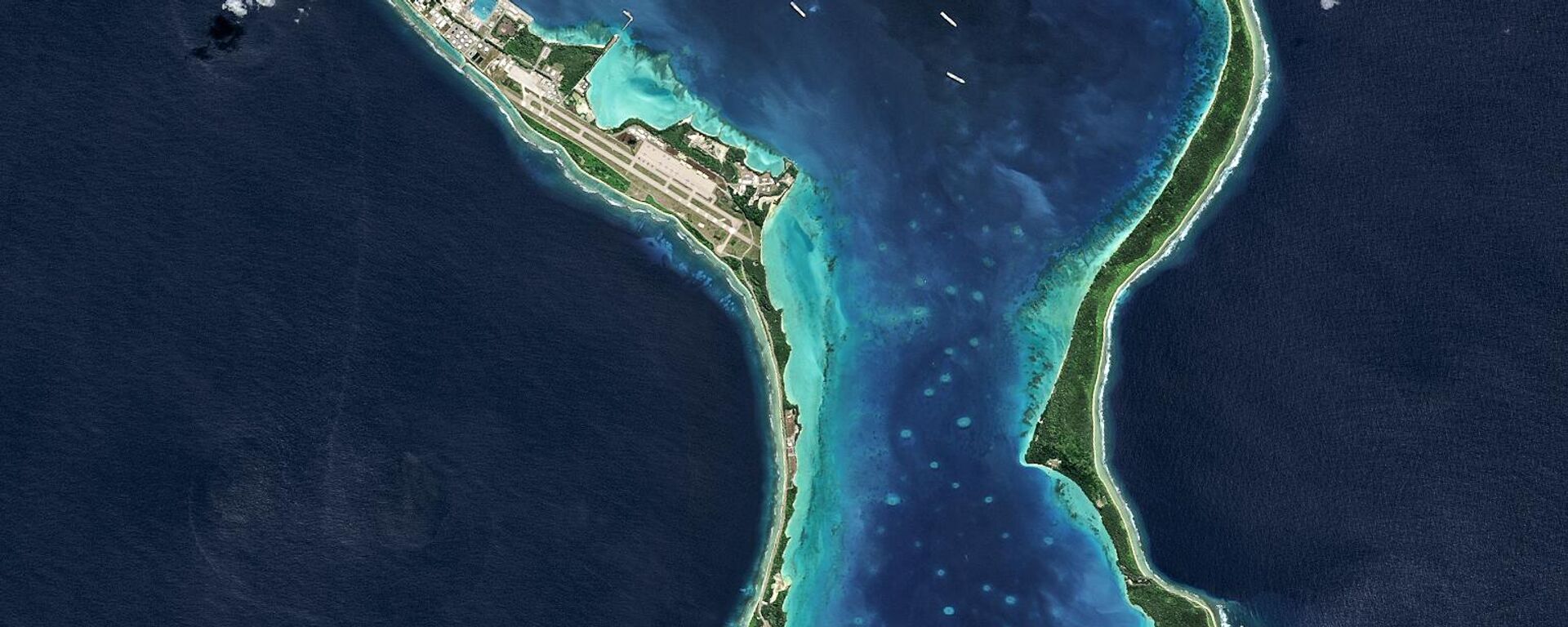 Diego Garcia, the largest of the islands in the Chagos Archipelago on July 02, 2013. - Sputnik Africa, 1920, 02.12.2024