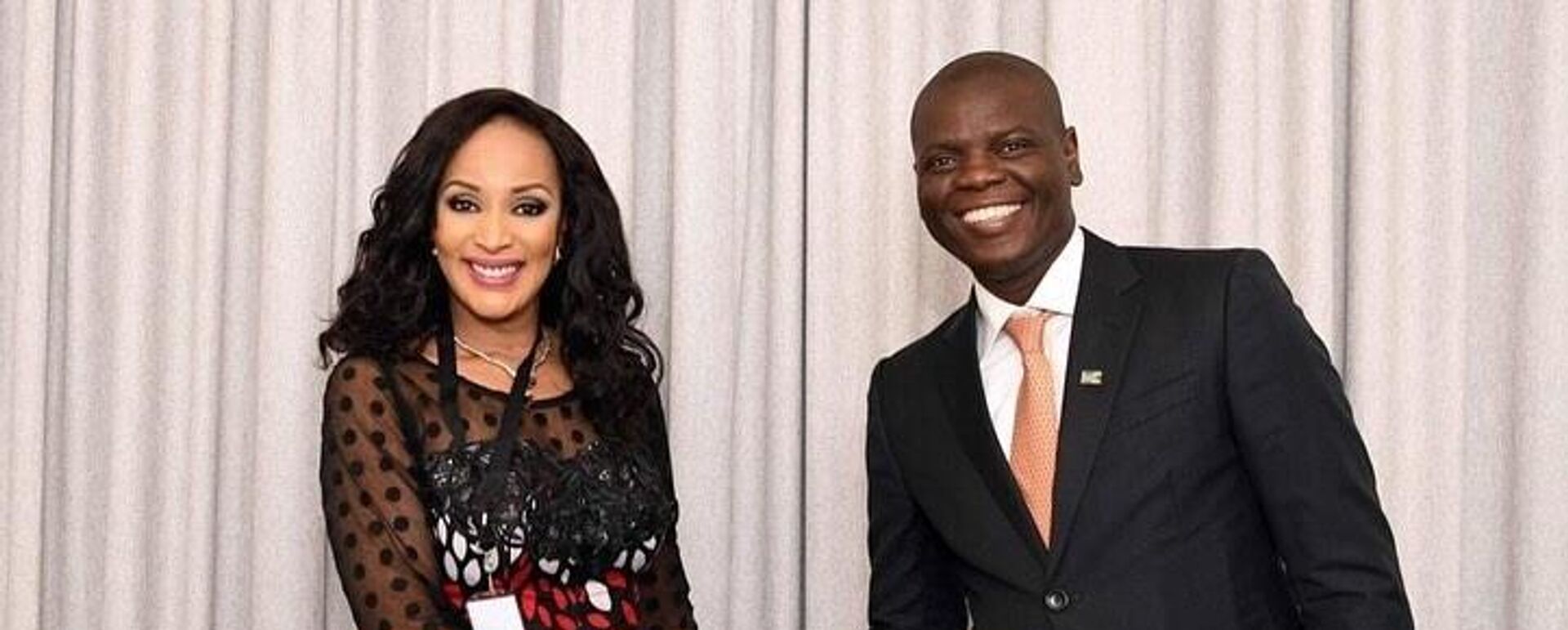 Nigeria's Minister of State for Foreign Affairs Bianca Odumegwu-Ojukwu and South Africa’s Minister of International Relations and Cooperation Roland Lamola at the ministerial session of the 11th Nigeria-South Africa Bi-National Commission in Cape Town - Sputnik Africa, 1920, 03.12.2024