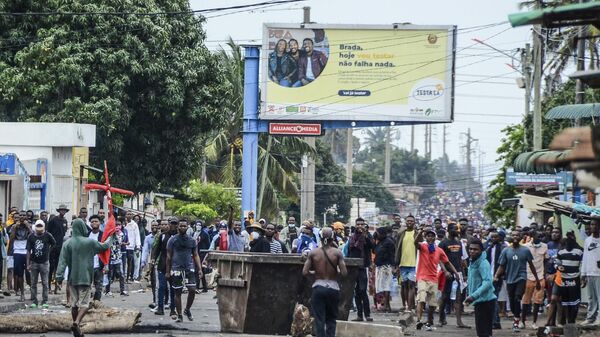 Post-election protests in Mozambique - Sputnik Africa