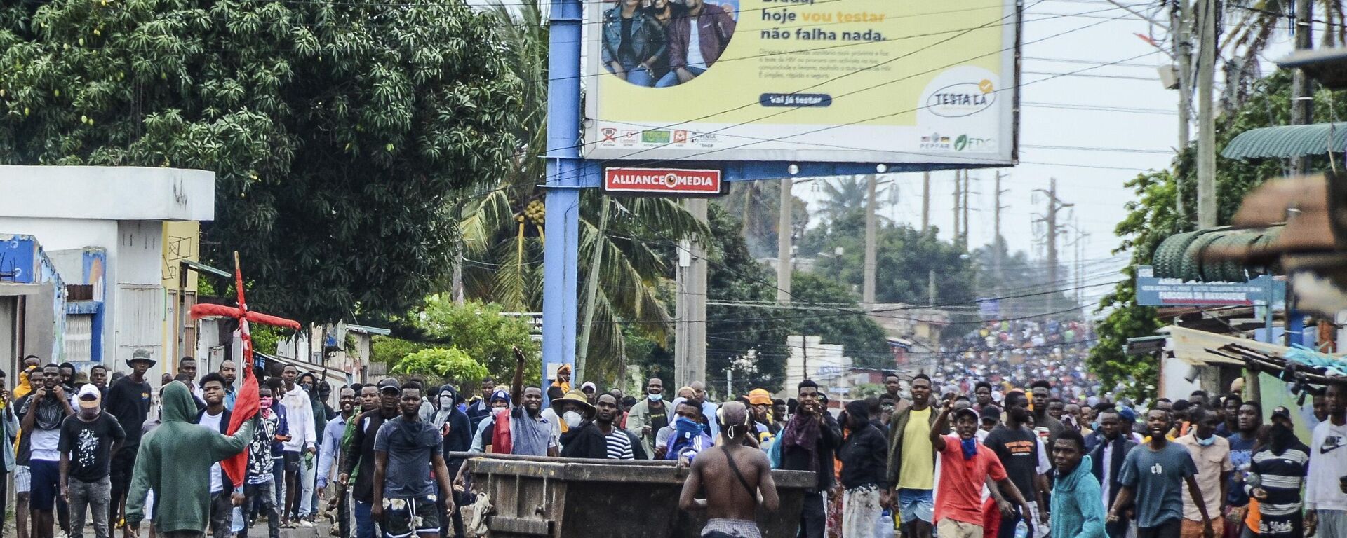 Post-election protests in Mozambique - Sputnik Africa, 1920, 08.12.2024