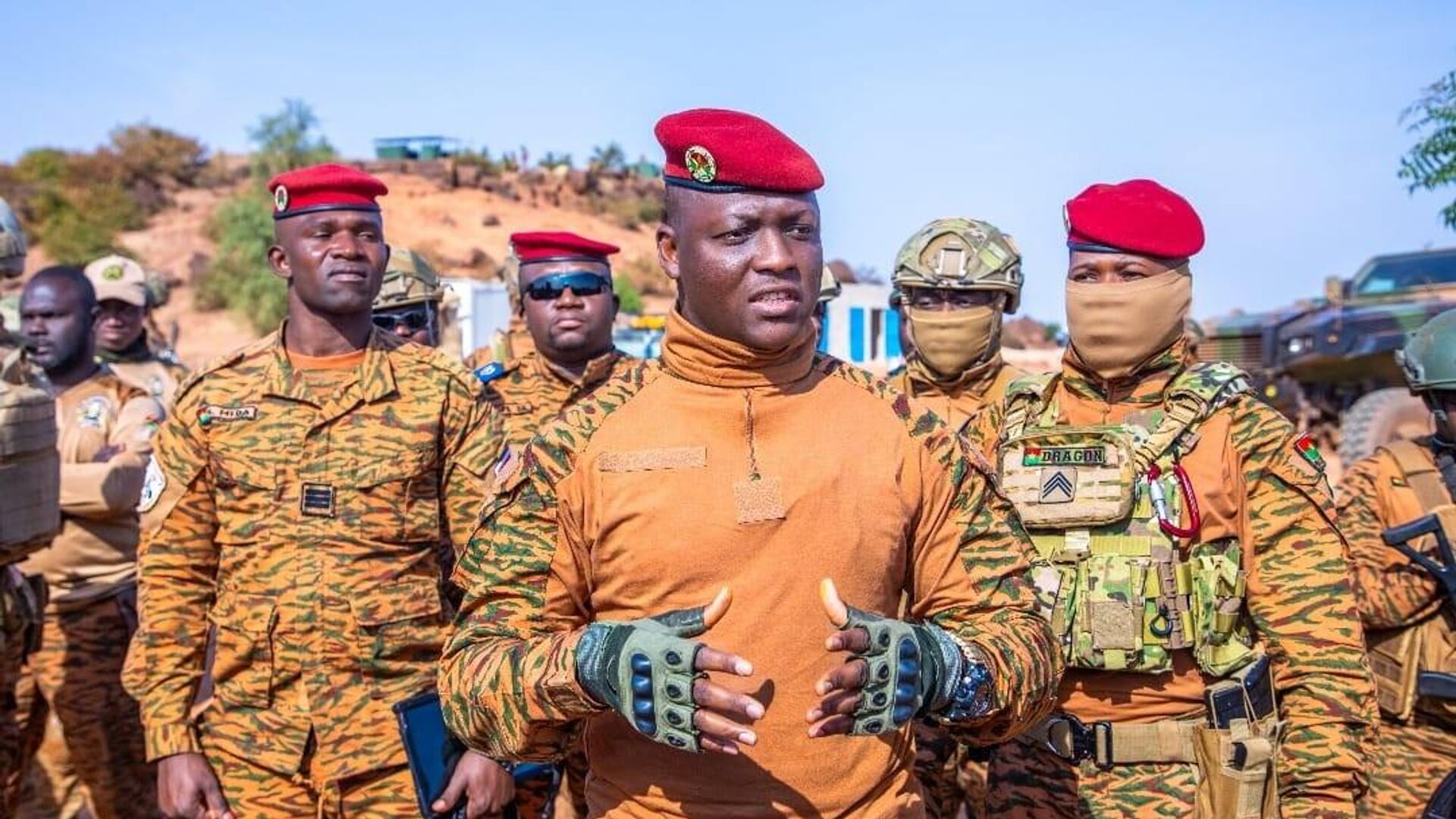 Burkina Faso's leader Ibrahim Traore in the Barsalogho city. December 10, 2024 - Sputnik Africa, 1920, 12.12.2024