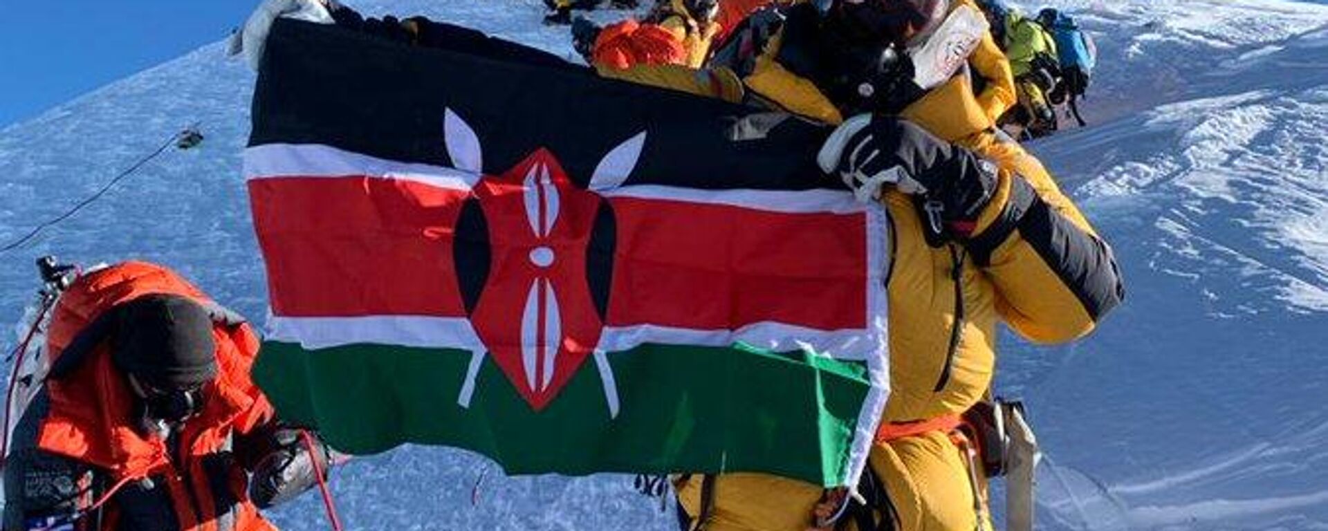 Kenya's flag was raised on Everest in celebration of Jamhuri Day - Sputnik Africa, 1920, 12.12.2024