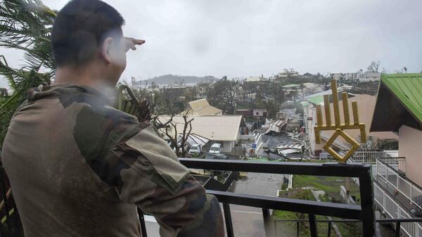 Mayotte après le passage du cyclone Chido - Sputnik Afrique