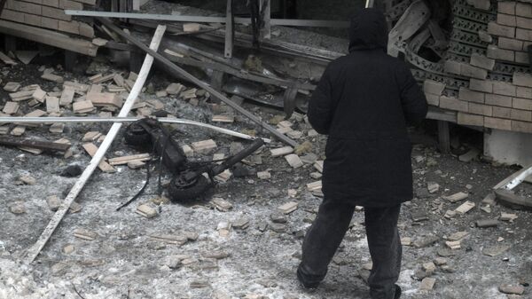 A place near a residential block in Moscow, where head of Russia's Radiological, Chemical, and Biological Defense Troops Igor Kirillov and his aide were killed in a bomb blast outside, December 17, 2024. - Sputnik Africa