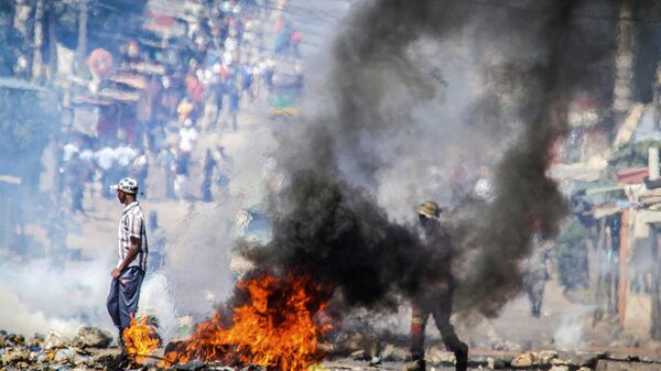 Mozambique protests - Sputnik Africa