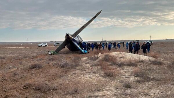 Aktau plane crash site - Sputnik Africa