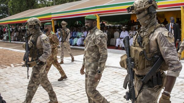 An Independence Day military parade in Bamako, Mali on Sept. 22, 2022.  - Sputnik Africa