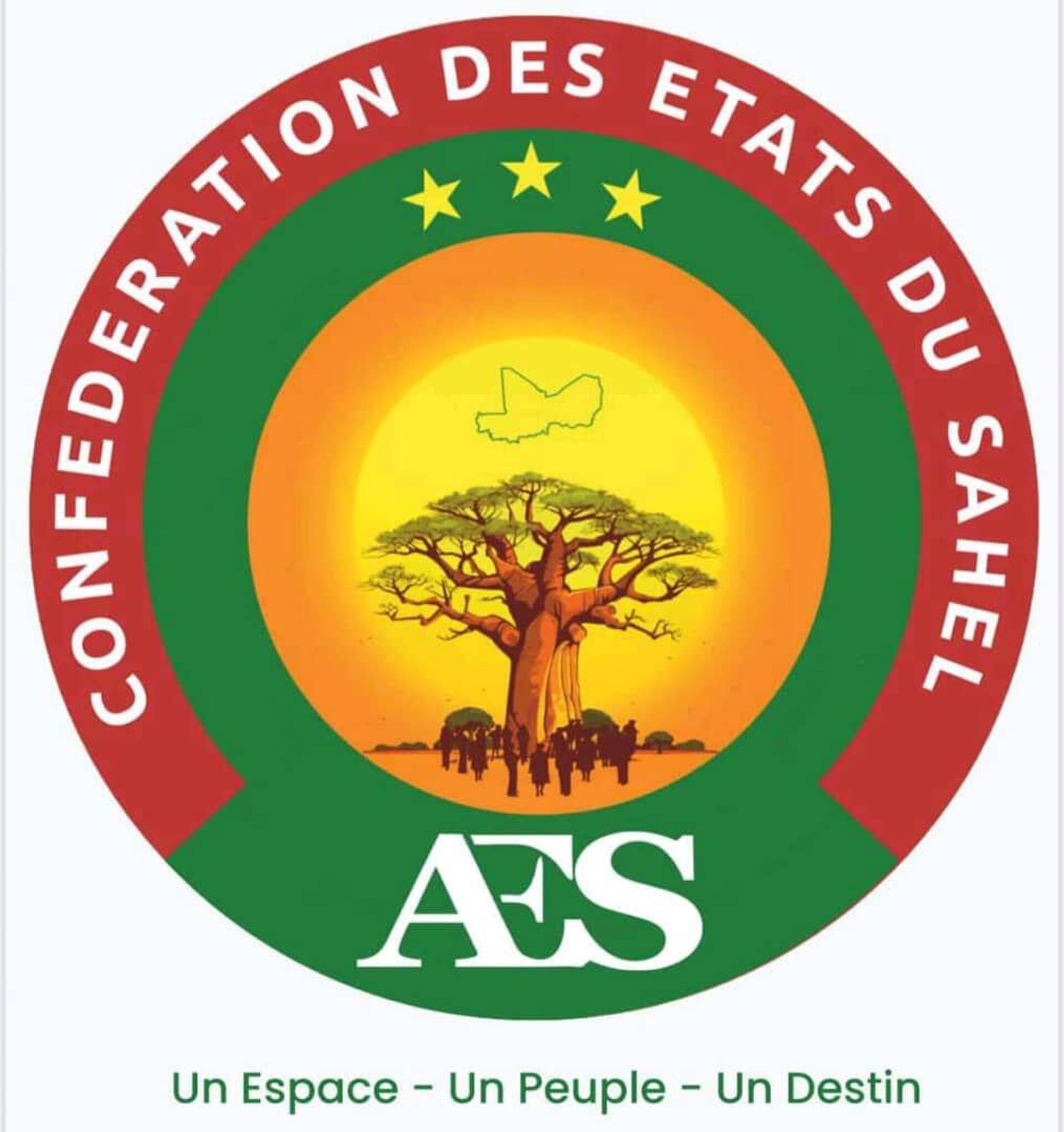 Logo officiel de la Confédération de l'AES - Sputnik Afrique, 1920, 31.12.2024