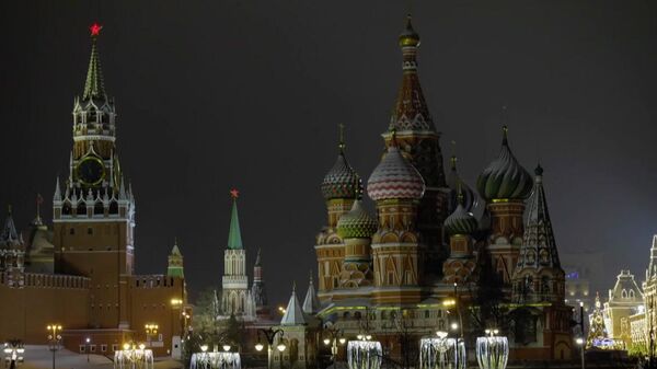 A view of Moscow's Red Square, part of the introduction to Vladimir Putin's 2025 New Year address - Sputnik Africa