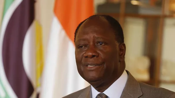 Côte d’Ivoire's President Alassane Ouattara - Sputnik Afrique