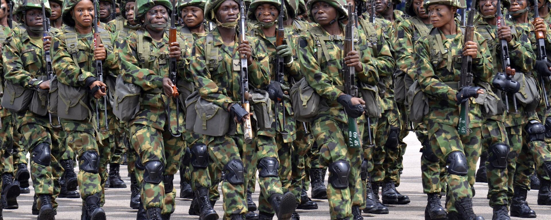 Nigerian soldiers - Sputnik Africa, 1920, 02.01.2025