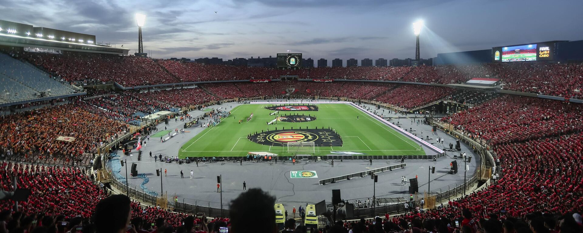 Al-Ahly fans are in the stadium for the second leg of the CAF Confederation Cup Final between Al Ahly and Esperance Sportive Tunis at Cairo International Stadium on May 25, 2024, in Cairo, Egypt.  - Sputnik Africa, 1920, 02.01.2025