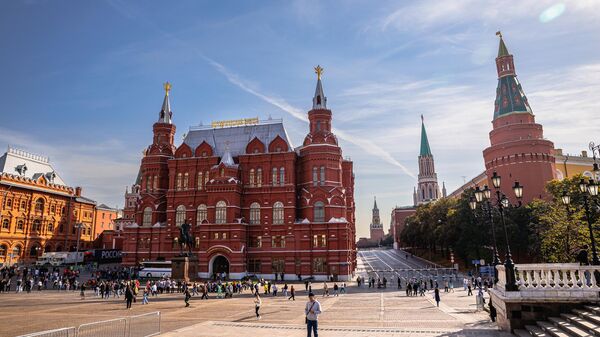 Moscow, Russia, September 29, 2023: Kremlin and Krasnaya Ploshchad (The Red Square) on a fine day - Sputnik Africa