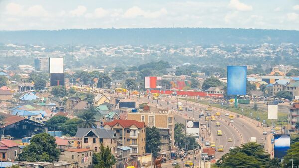 Busy roads through Kinshasa in The Democratic Republic of Congo. - Sputnik Africa