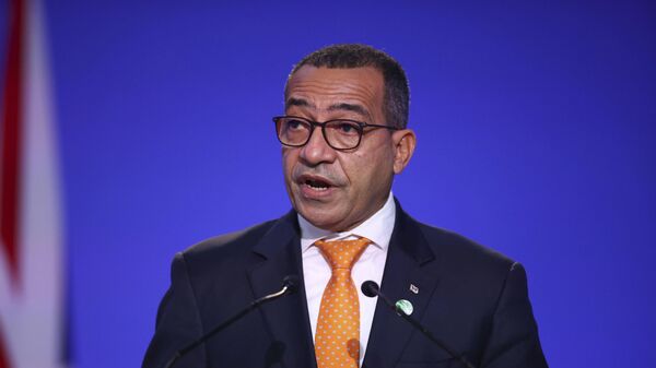 Le Président de Sao Tomé-et-Principe, Carlos Vila Nova, en novembre 2021 - Sputnik Afrique