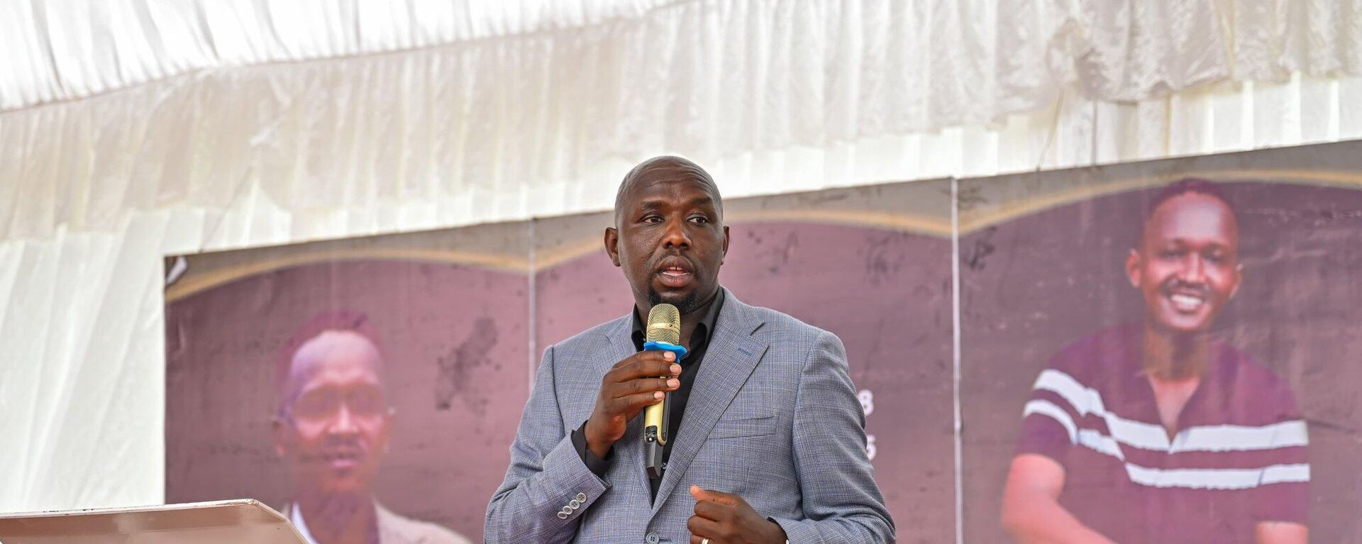 Kenya’s Interior Cabinet Secretary, Kipchumba Murkomen, in Siongiroi, Bomet County, during the funeral of the late Eng. Sing'oe Ian Kiprotich. - Sputnik Africa, 1920, 13.01.2025