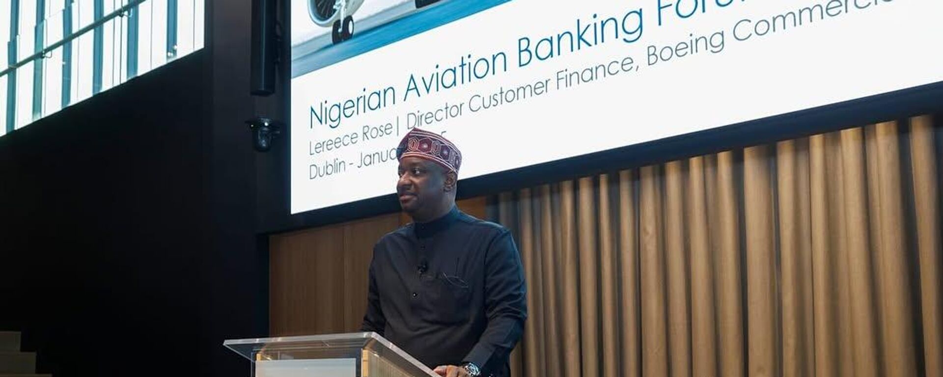 Nigerian Minister of Aviation and Aerospace Development, Festus Keyamo at the Airline Economics Growth Frontiers Global Conference in Dublin, Ireland. - Sputnik Africa, 1920, 16.01.2025