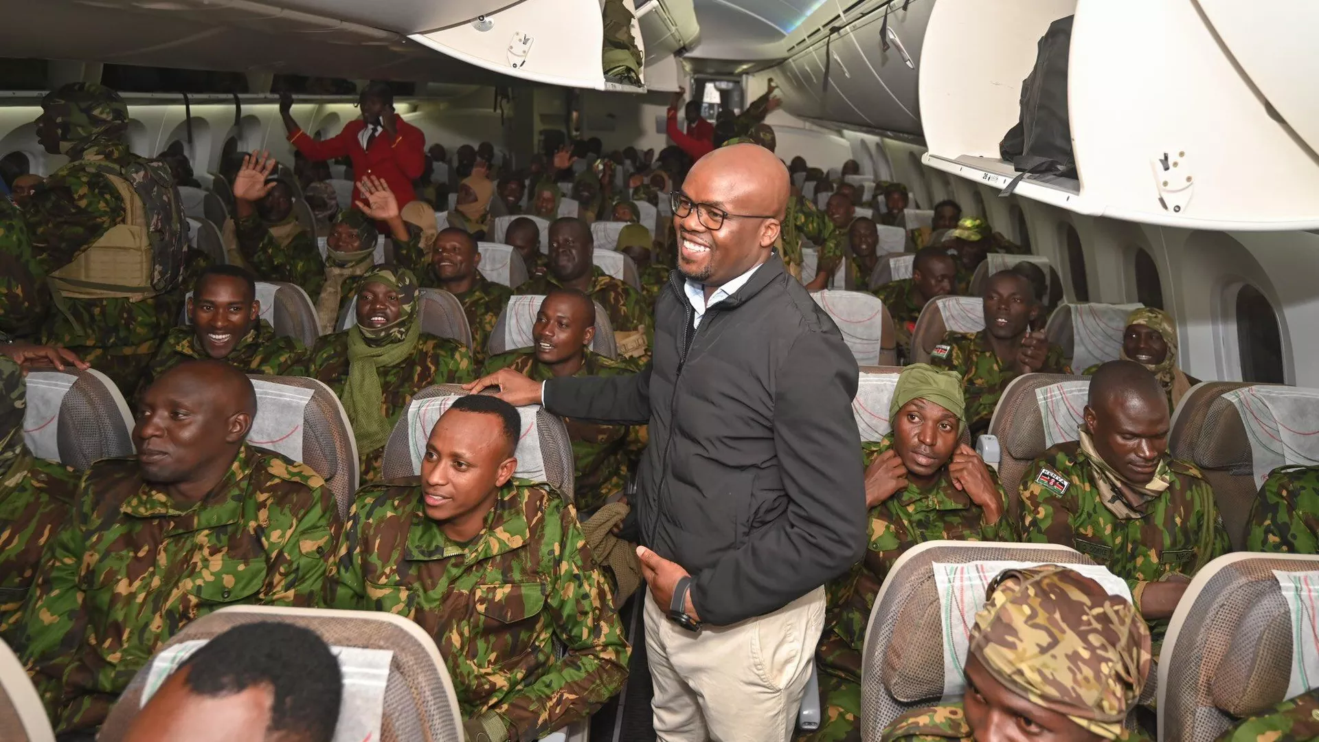 The second contingent of Kenya police officers deploy to the Multinational Security Support Mission in Haiti. 