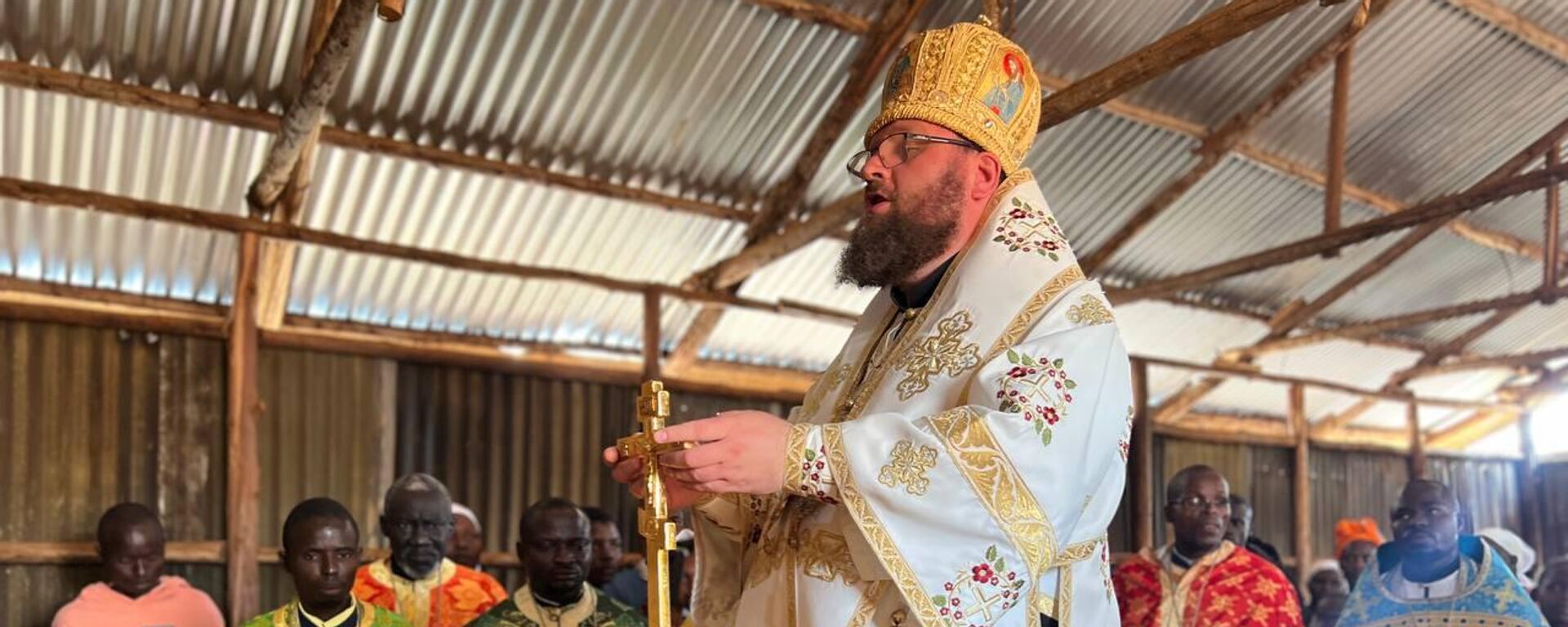 Liturgy and rite of the Great Consecration of Water at Alexander Nevsky Parish and visit to St Basil's Parish in Migori Municipality, Kenya. January 19, 2025 - Sputnik Africa, 1920, 19.01.2025