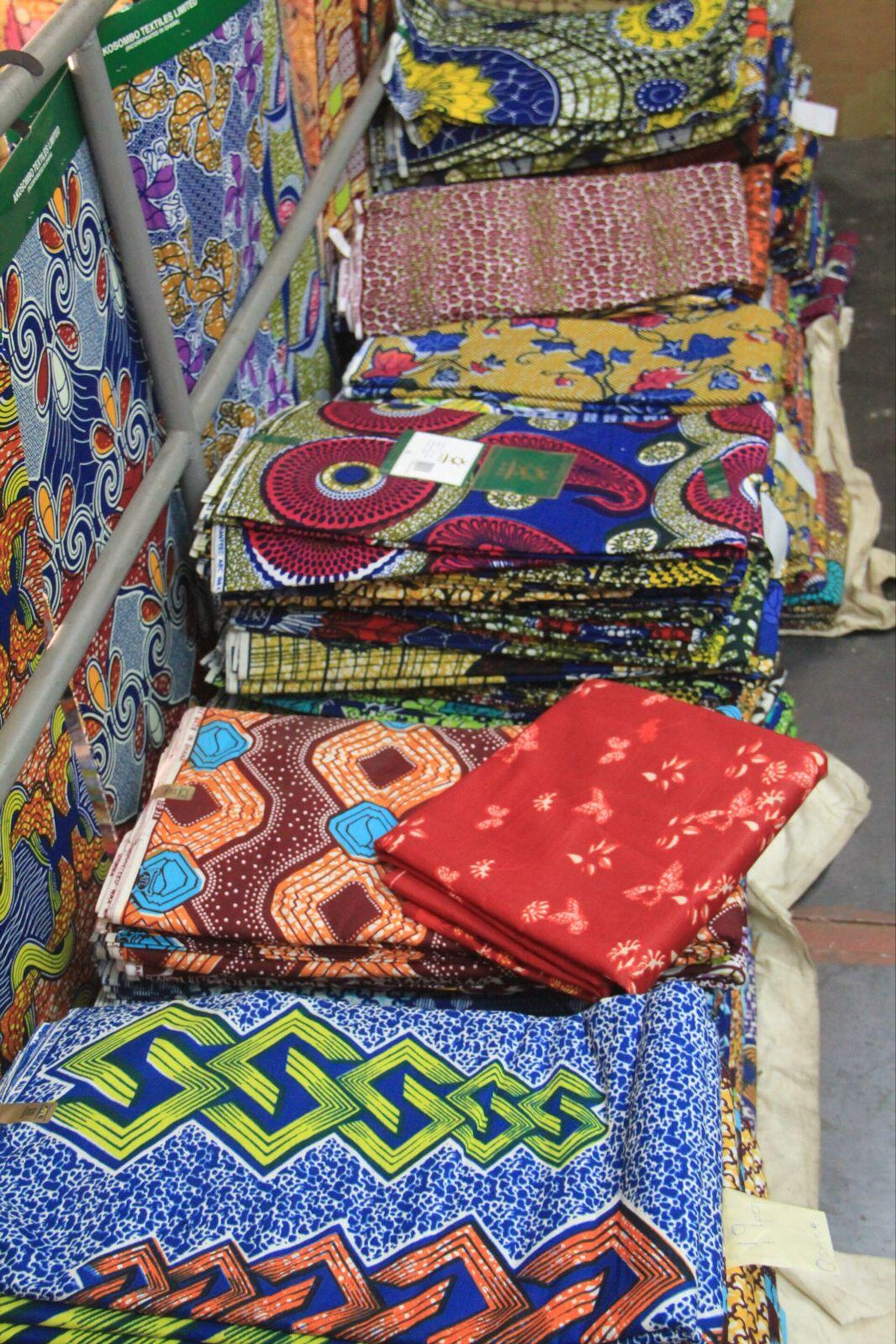 Textiles at the Akosombo Textile Limited company factory in Ghana. - Sputnik Africa, 1920, 20.01.2025