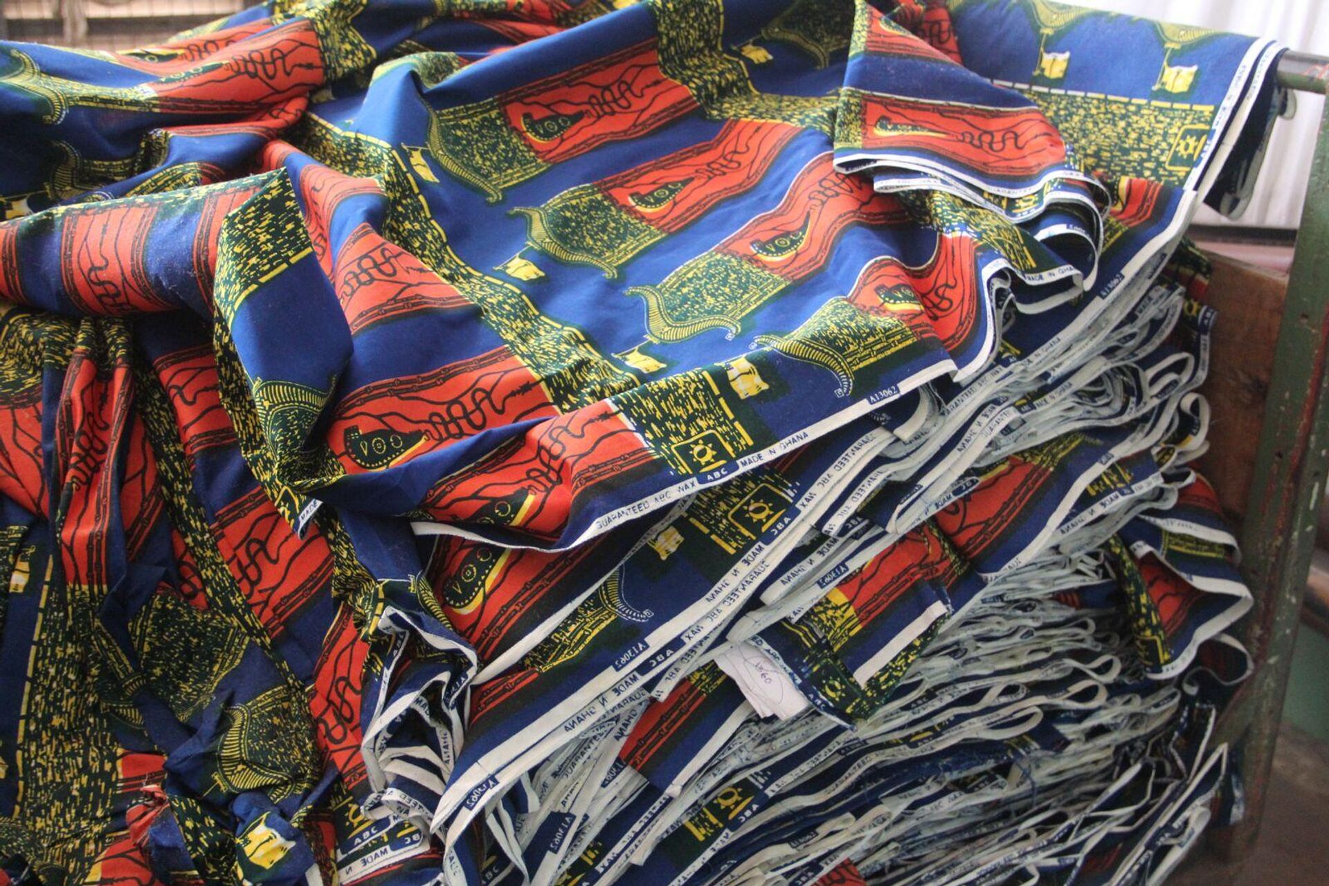 Textiles at the Akosombo Textile Limited company factory in Ghana. - Sputnik Africa, 1920, 20.01.2025