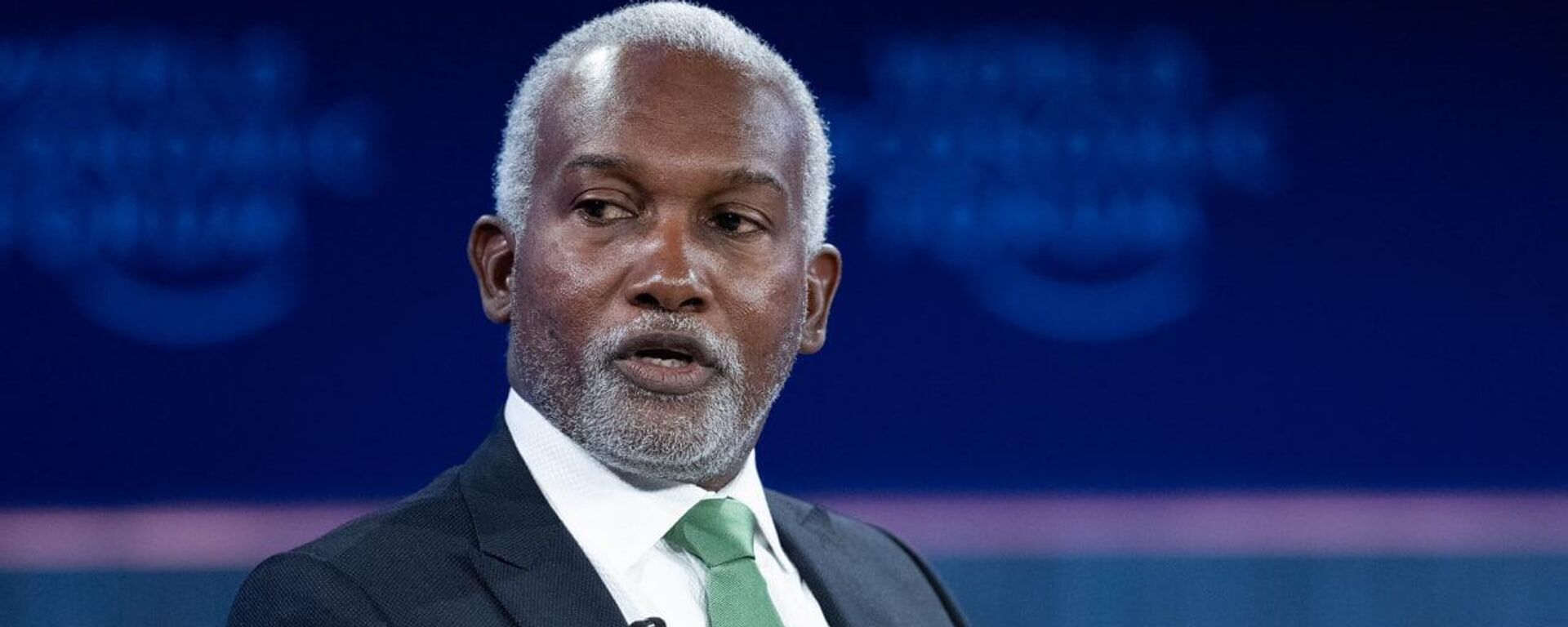 Nigerian Foreign Minister Yusuf Tuggar speaking at the Africa’s Momentum session of the World Economic Forum, January 21, 2025 - Sputnik Africa, 1920, 22.01.2025