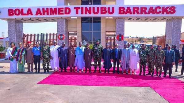 The Bola Ahmed Tinubu Barracks in Asokoro, Abuja, Nigeria. - Sputnik Africa