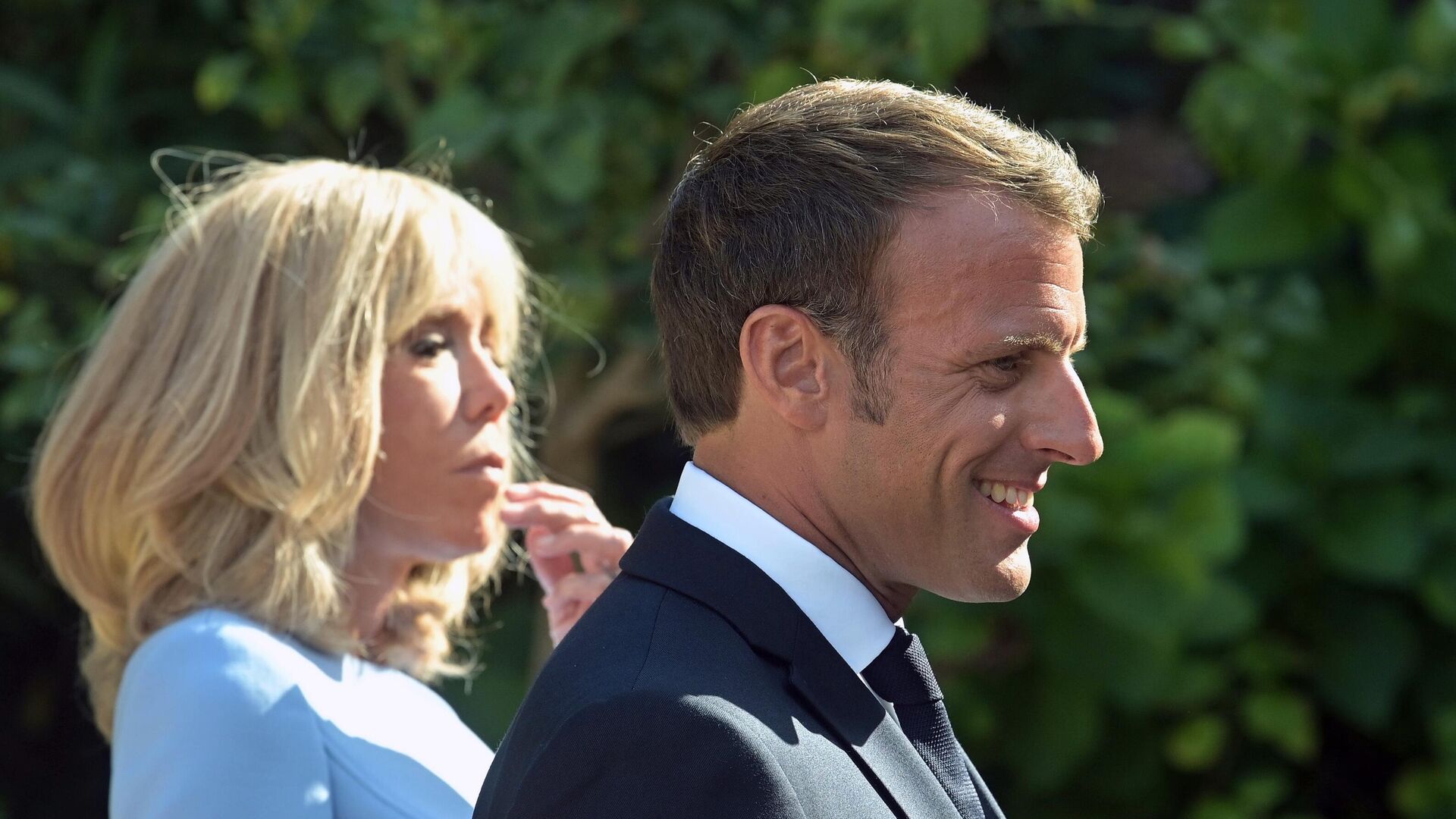 Brigitte et Emmanuel Macron Brigitte et Emmanuel Macron - Sputnik Afrique, 1920, 26.05.2025