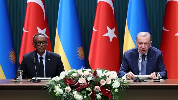 Turkish President Recep Tayyip Erdogan said at a joint press conference with Rwandan President Paul Kagame in Ankara. - Sputnik Africa