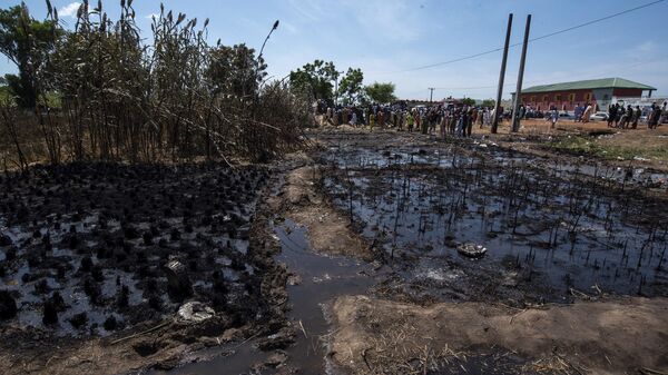 Nigeria fuel tanker explosion - Sputnik Africa