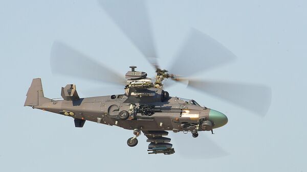 Ka-52 Alligator au salon Dubai Airshow-2023 - Sputnik Afrique